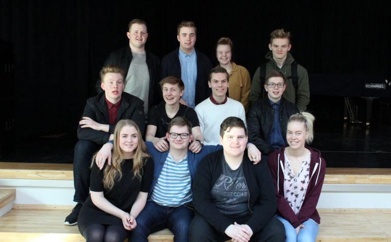 Þau verða í forystu nemendaráðsins 2016-2017.