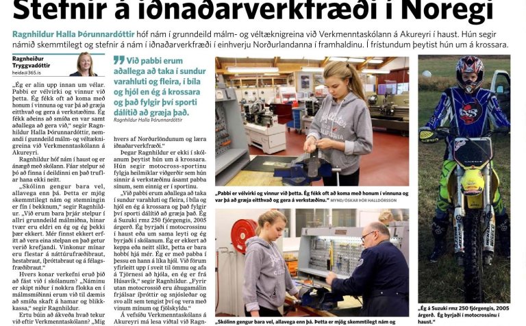 Greinin í Fréttablaðinu.