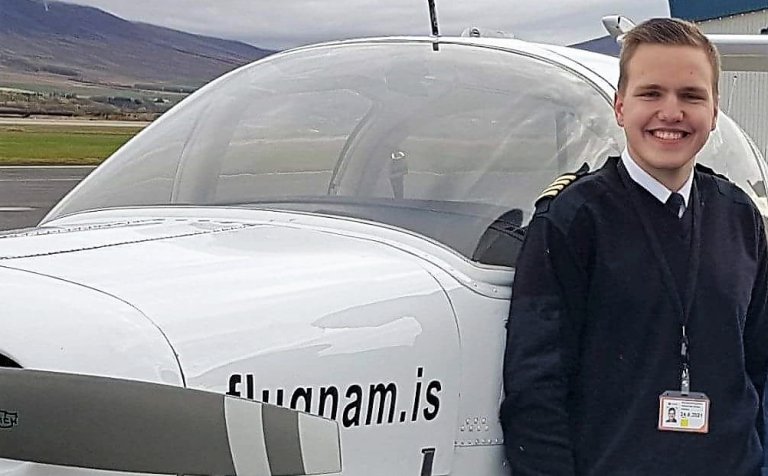 Gunnar Ingi Láruson, flugmaður.