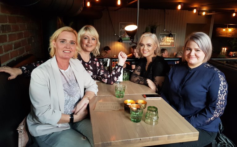 Heimsókn kennara af hársnyrtiiðn til Þrándheims