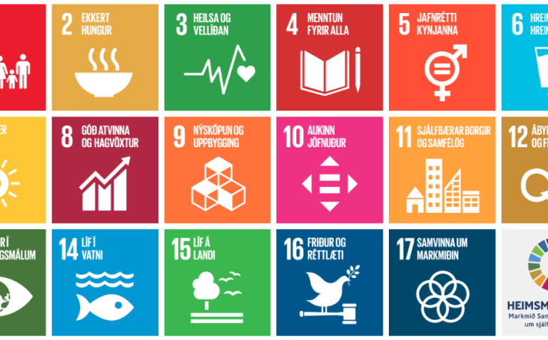 Horft til heimsmarkmiða SÞ í þemaviku