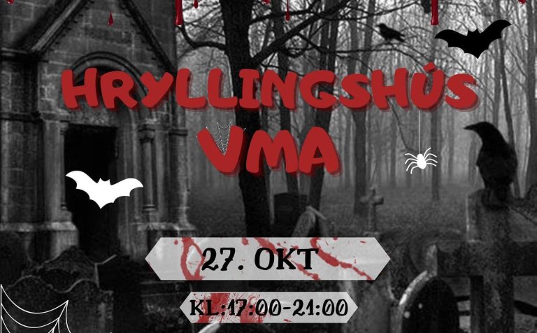 Hryllingshús í VMA - Hrekkjavaka 2023