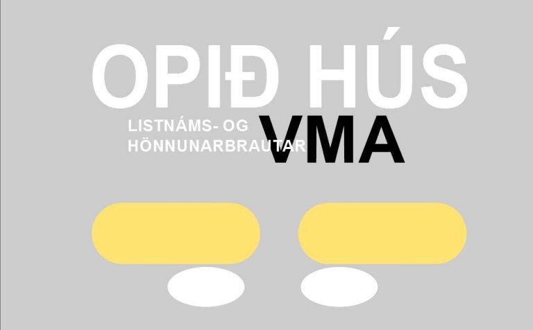 Opna húsið verður miðvikudagskvöldið 29. apríl.