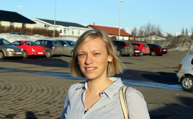 Ida Fredriksson frá landbúnaðardeild Axxell.