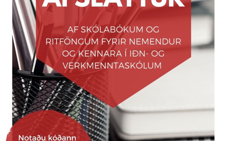 Afsláttur hjá Iðnú