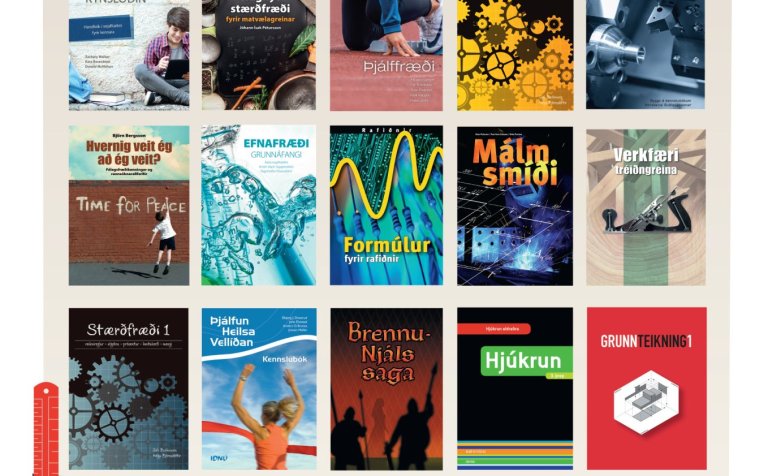 15% afsláttur fyrir nemendur af námsgögnum hjá IÐNÚ