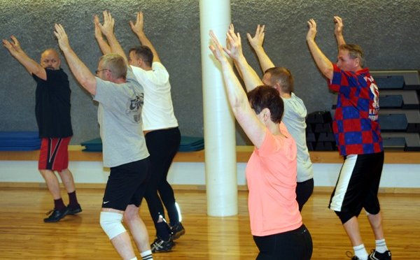 Glæsileg tilþrif í Zumba!