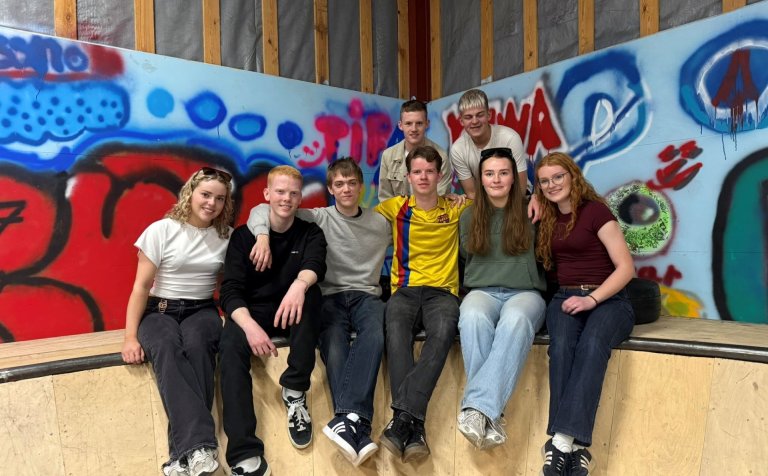 Stjórnarfólk í Þórdunu í Skjern á Vestur-Jótlandi í Danmörku.