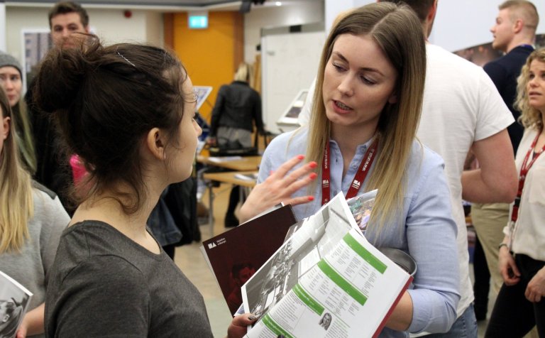 Nemendur VMA fræddust um fjölbreytt háskólanám.