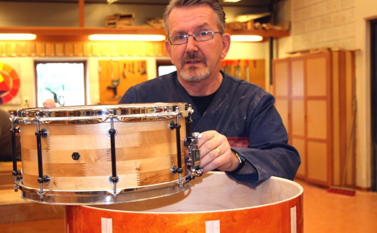 Þorleifur Jóhannsson trommari og trommusmiður