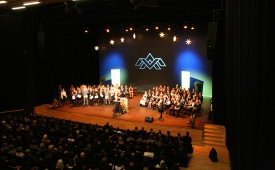 Brautskráning Verkmenntaskólans á Akureyri í Hofi 20. des. 2011