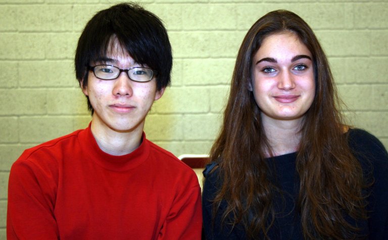 Yoichi Ito og Beatrice Paganelli.