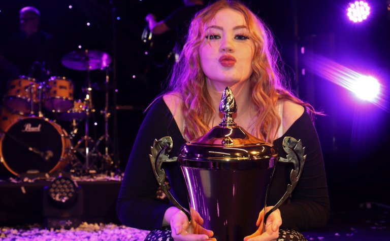 Brynja Rán Eiðsdóttir sigraði Sturtuhausinn 2022.