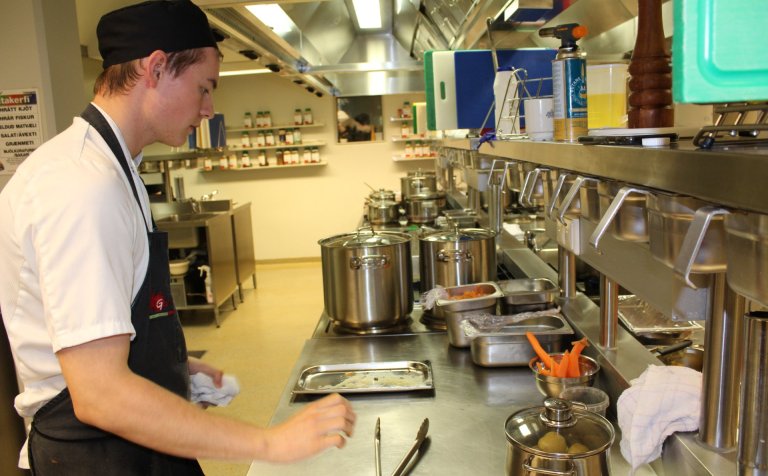 Fyrsti verklegi tími vetrarins í 2. bekk