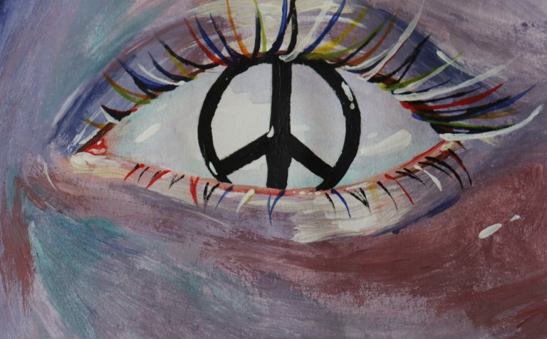 Listsköpun VMA-nema í Pieces for Peace