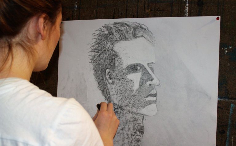 Einbeiting í módelteikningu.