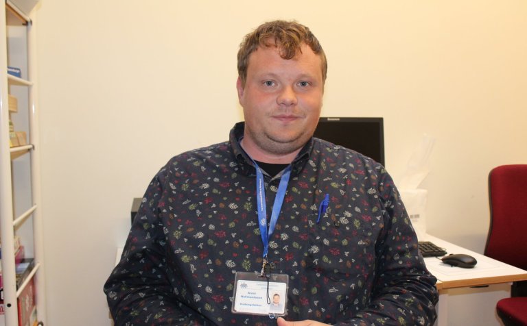 Arnór Bliki Hallmundsson.