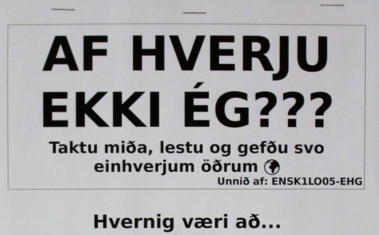 Enginn getur vikist undan ábyrgð í umhverfismálum.