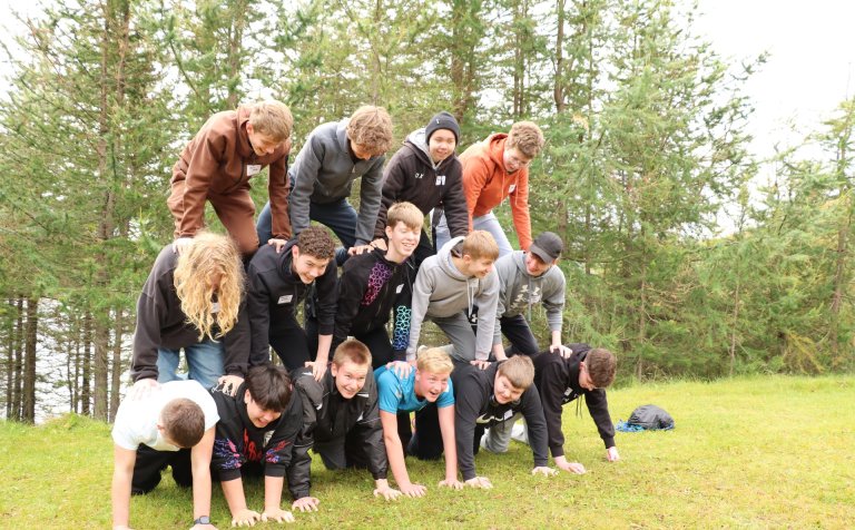 Frá nýnemaferð í ágúst 2023