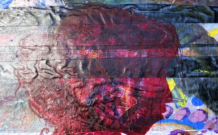 Akrýlverk Naomi Lindar