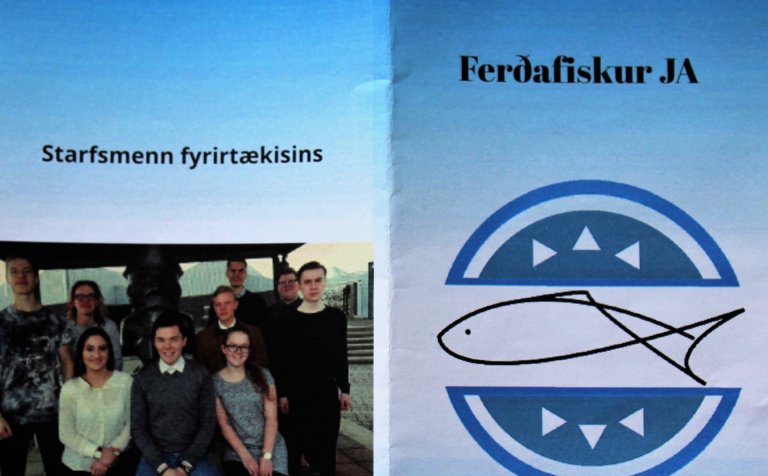 Fulltrúar Ferðafisks kampakátir með árangurinn.