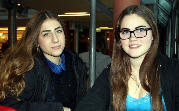 Zorana Rajkovic (t.v.) og Thelma B. Sævarsdóttir