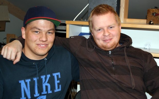 Birkir Aðalsteinsson (t.v.) og Óttar Jónsson.