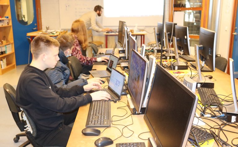 Skemmtilegt samstarf við Fab Lab smiðjuna.