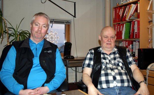 Áfangastjórarnir Benedikt (t.v.) og Garðar.