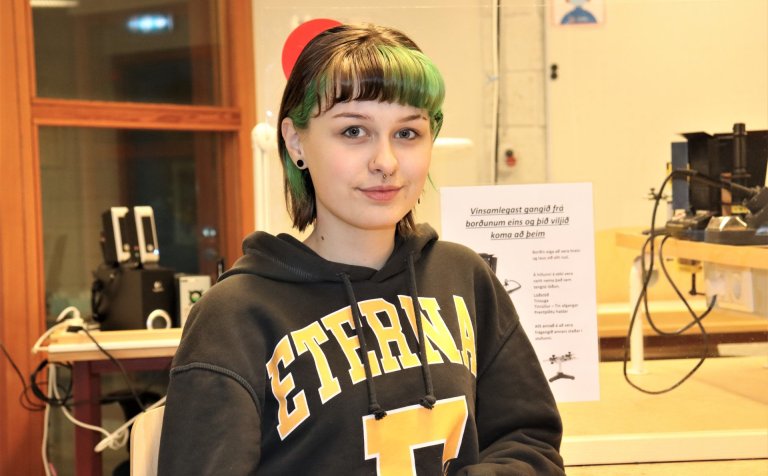 Embla Björk Hróadóttir.