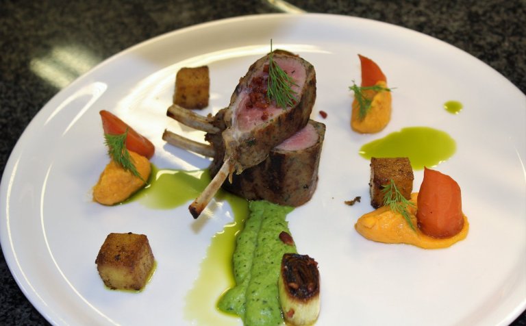 Útfærsla Hallgríms Sigurðssonar á saltkjöti.