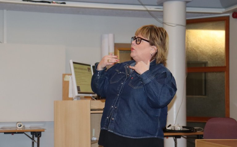 Margrét Bergmann Tómasdóttir, kennari við VMA.