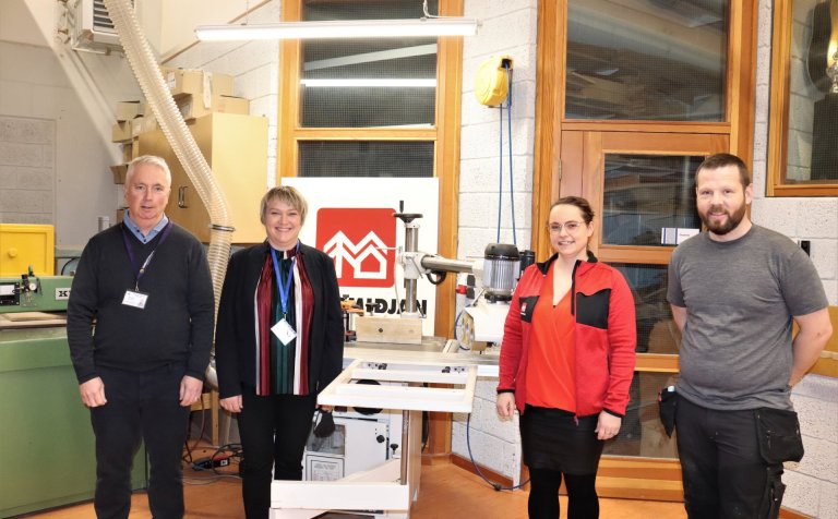 Benedikt, Sigríður Huld, Kristin Dögg og Helgi.