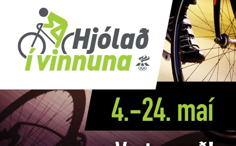 „Hjólað í vinnuna“ hefst 4. maí