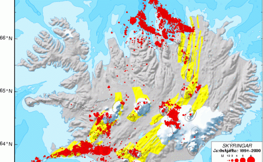 Jarðskjálftavirkni á Íslandi - Veðurstofa Ísl.