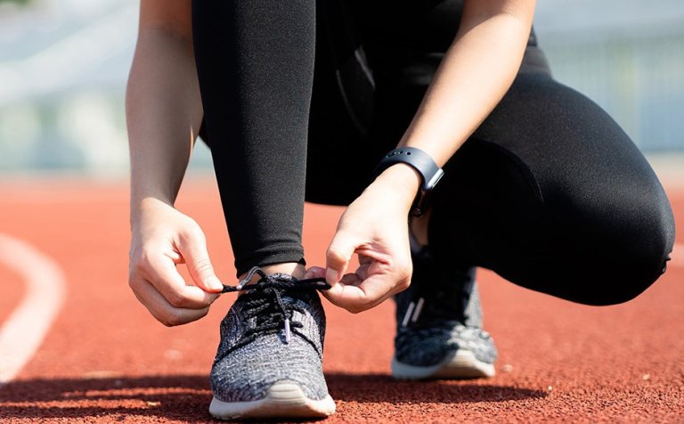 Nú er um að gera að reima á sig hlaupaskóna!