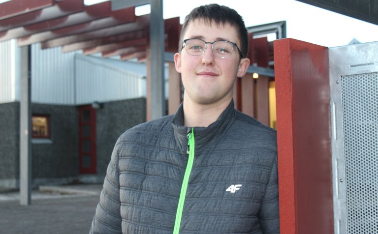 Jóhannes Kristinn Hafsteinsson, matreiðslunemi.