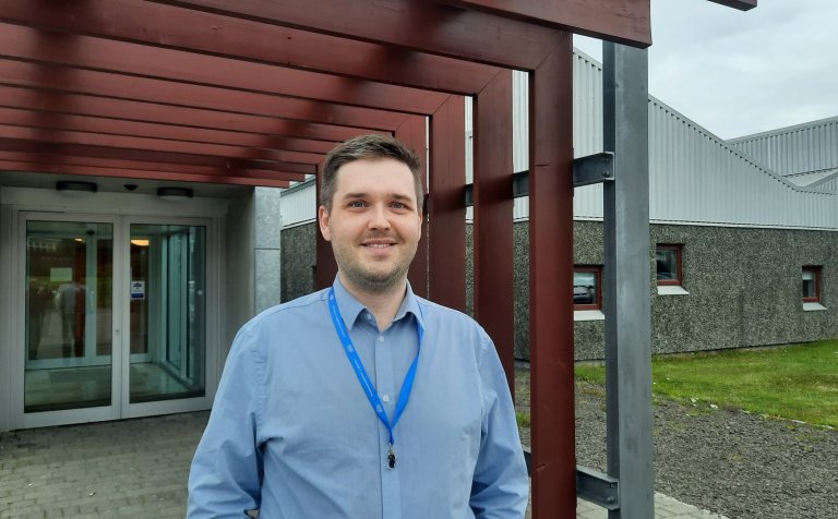 Jón Viðar Viðarsson sálfræðingur.