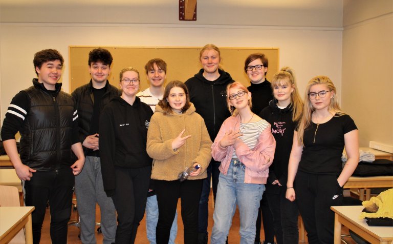 Þau keppa í Sturtuhausnum 2020 í Gryfjunni.