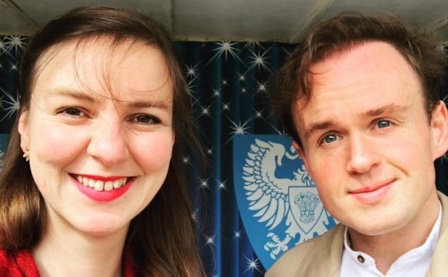 Vandræðaskáldin Sesselja og Villi.