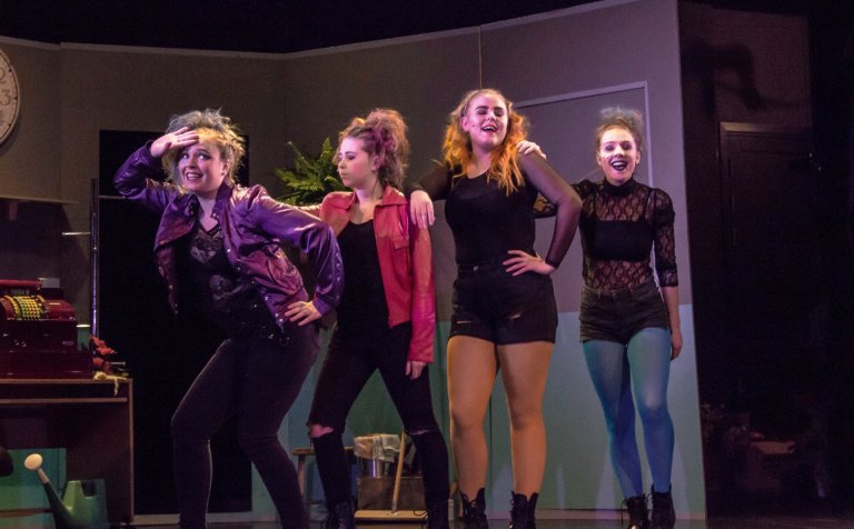 Úr Litlu hryllingsbúðinni. Myndir: Egill Bjarni