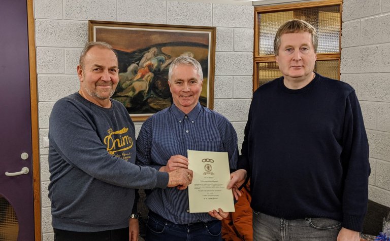 Frá vinstri: Gunnþór, Benedikt og Jóhannes.