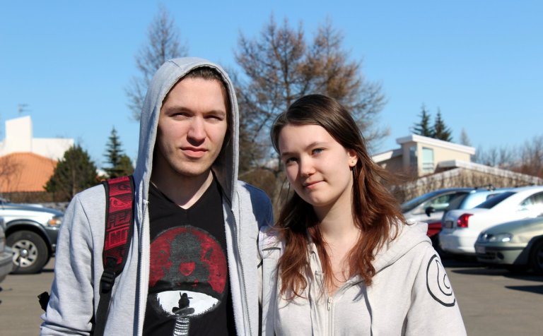 Patryk Kotowski og Margrét Brá Jónsdóttir.