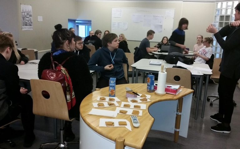 Kennaraskipti - heimsókn norskra kennara