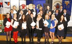 VMA nemendur verðlaunahafar á Nýsveinahátíð Iðnaðarmannafélagsins í Reykjavík 2012