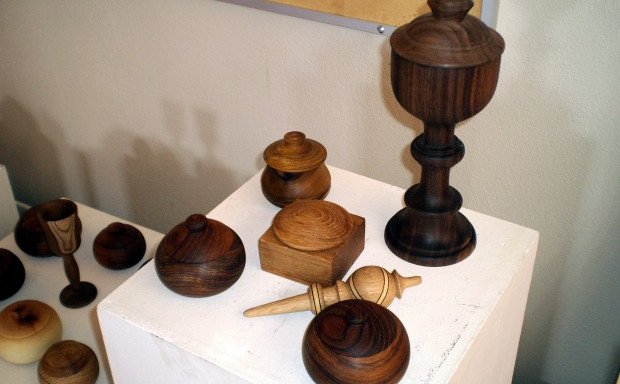 Nokkrir af smíðagripum Þorleifs Jóhannessonar.