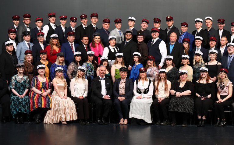 Brautskráningarhópurinn. Mynd: Páll A. Pálsson