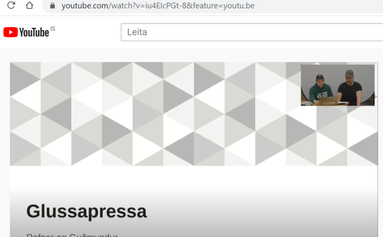 Allar kynningarnar eru aðgengilegar á Youtube.