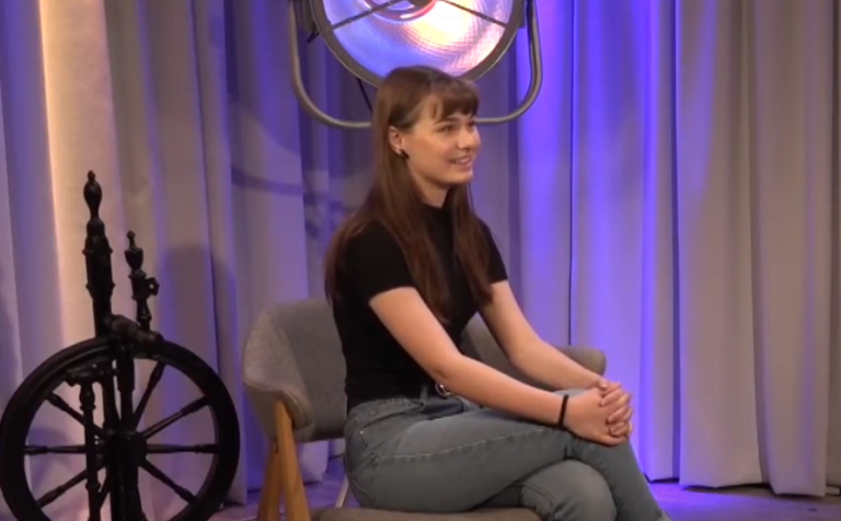 Embla Björk Jónsdóttir í viðtalinu á N4.