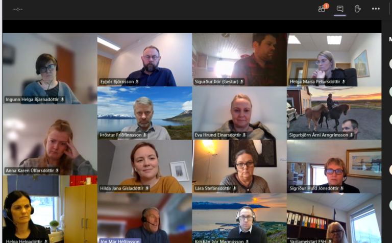 Rafrænn fundur SSNE og SAMNOR